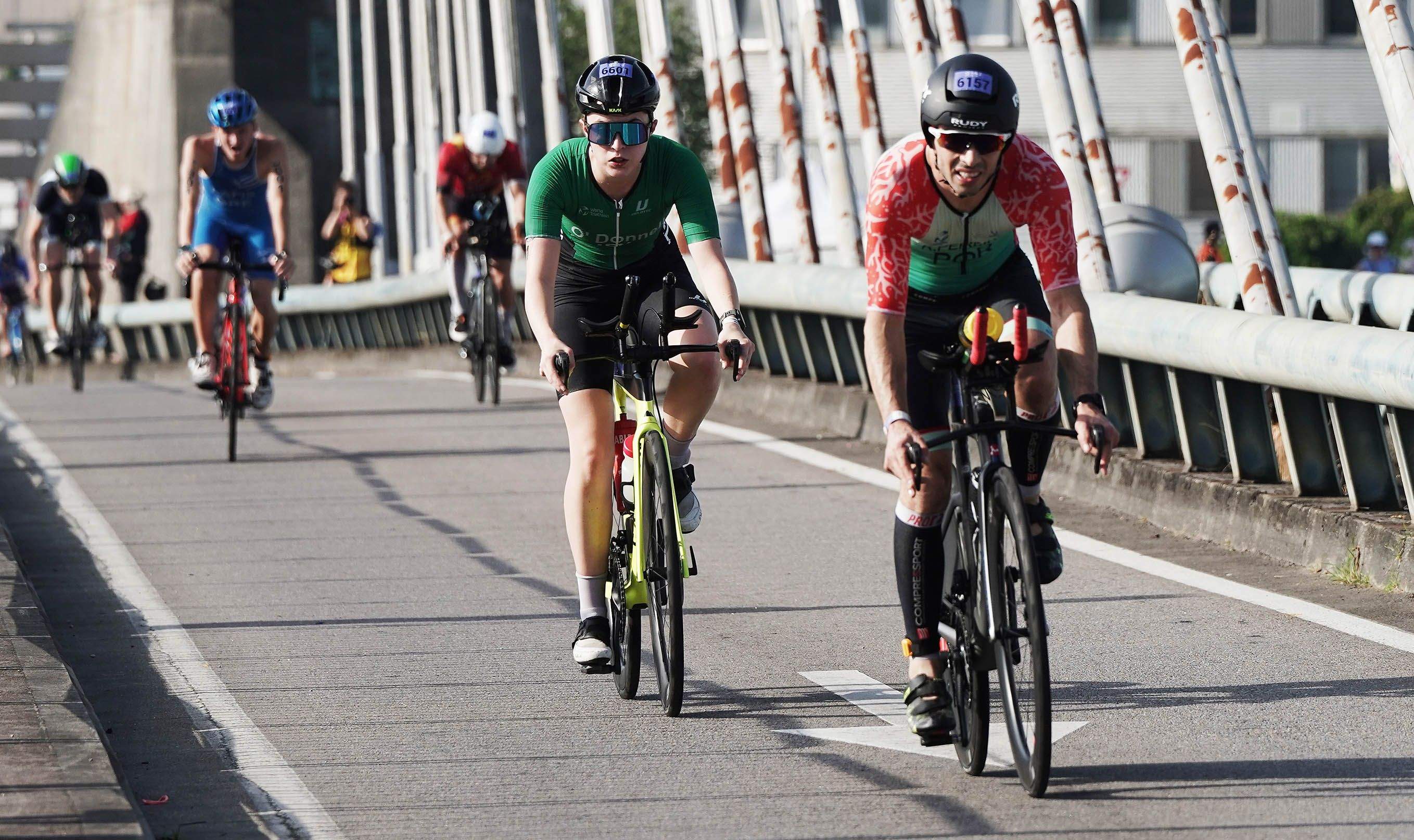 Segmento ciclista do Mundial de tríatlon de longa distancia Segmento ciclista do Mundial de tríatlon de longa distancia