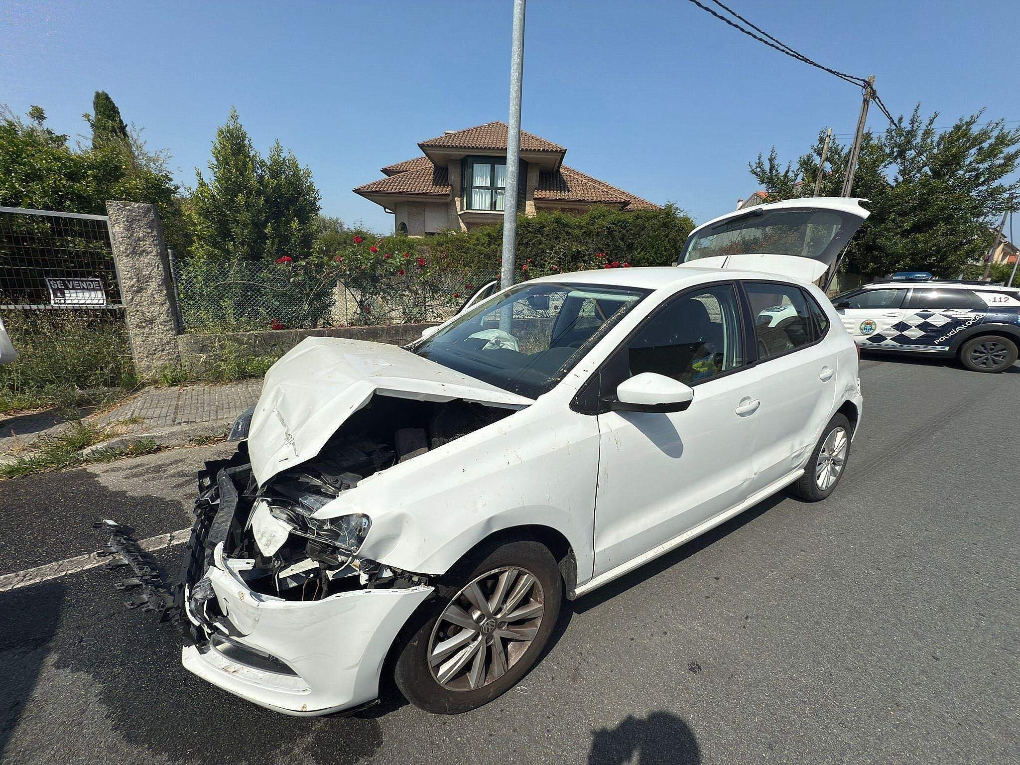 Accidente en Cambados