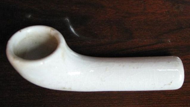 Pipa de porcelana.