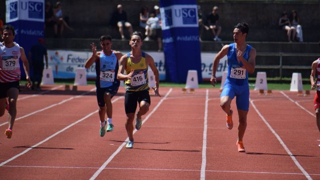 Proba masculina no XCII Campionato Xunta de Galicia de Atletismo Absoluto Masculino – LII Feminino Proba masculina no XCII Campionato Xunta de Galicia de Atletismo Absoluto Masculino – LII Feminino