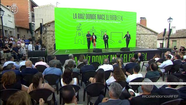 Acto de presentación del calendario de 1ª RFEF