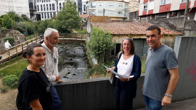 Sinatura da acta de implantación da creación dunha zona de estancia no río dos Gafos