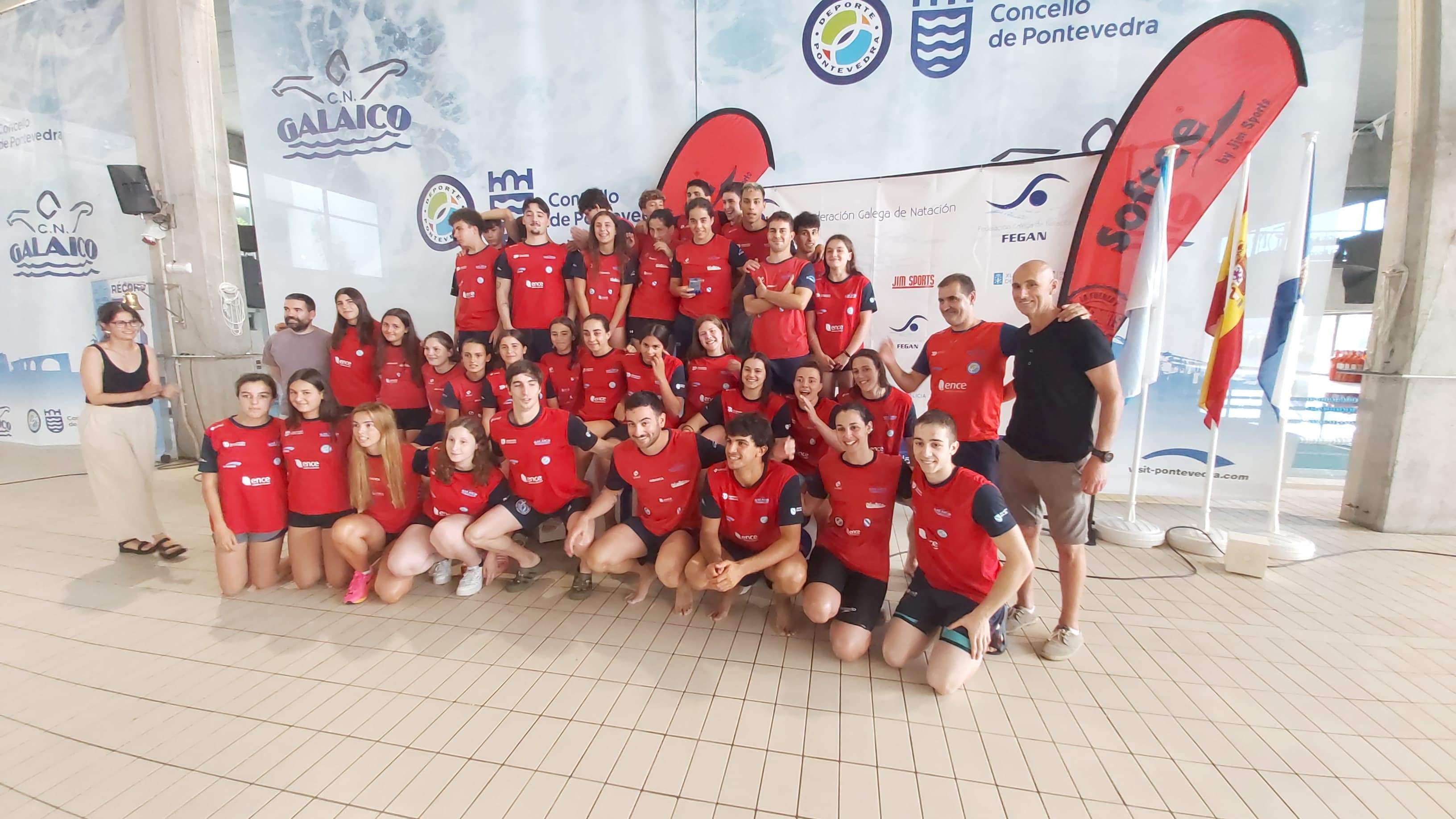 O CN Galaico próclamase club campión galego en categoría feminina e conxunta