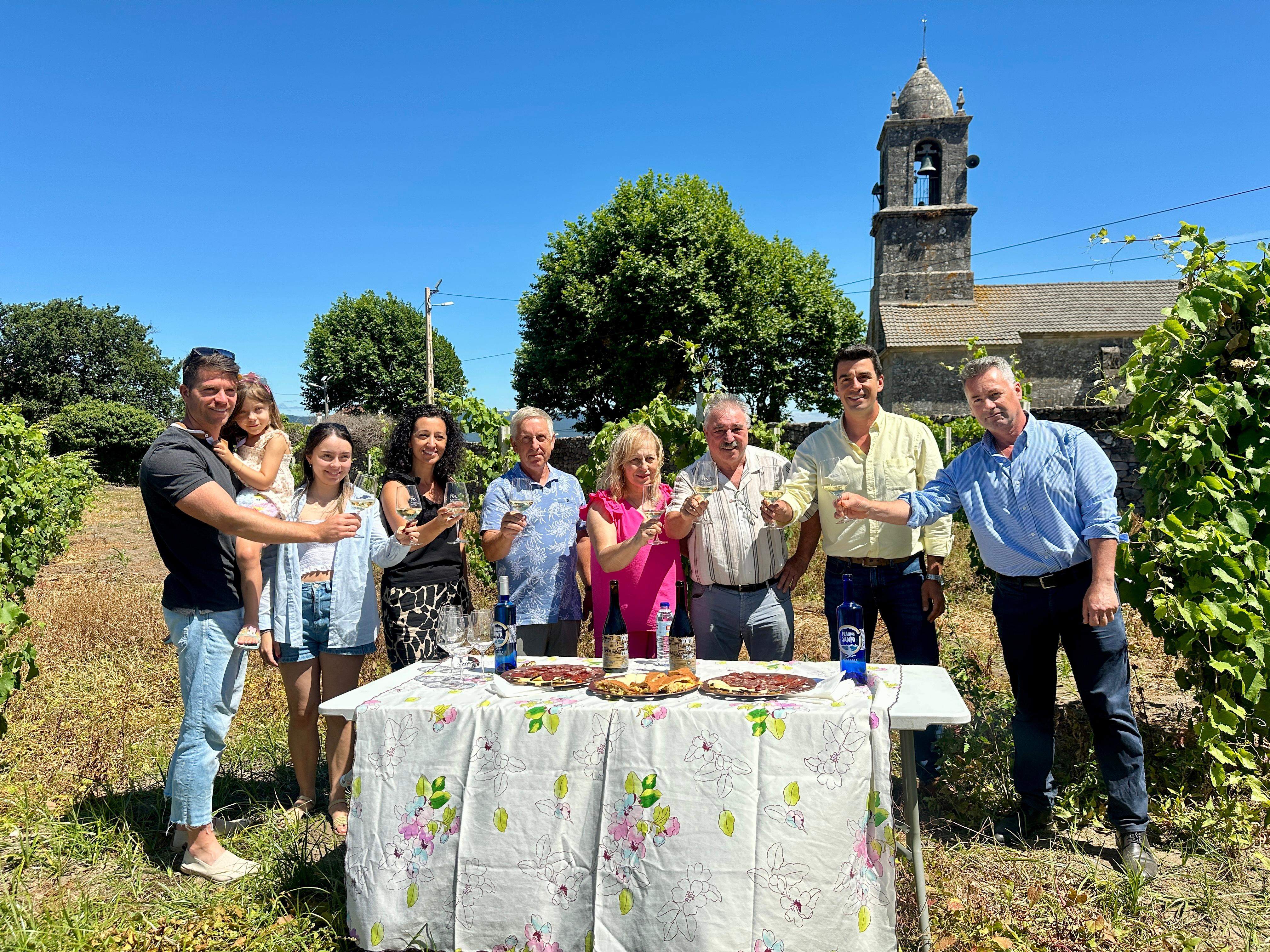 Presentación da IV Festa Dos Viños da IXP Ribeiras do Morrazo en Marín