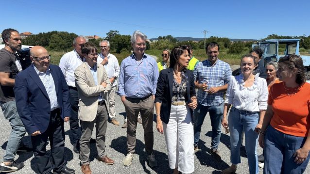 Obras de mejora de la movilidad en As Salinas Obras de mejora de la movilidad en As Salinas