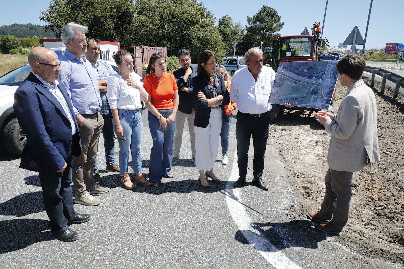 Obras de mellora da mobilidade nas Salinas
