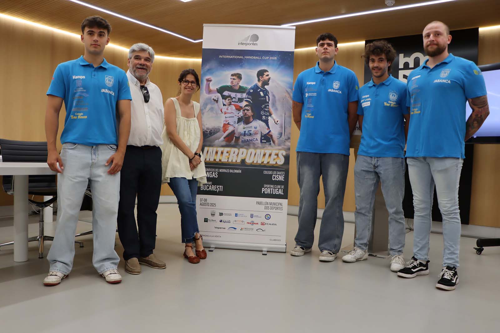 Presentación do I Torneo Interpontes de balonmán