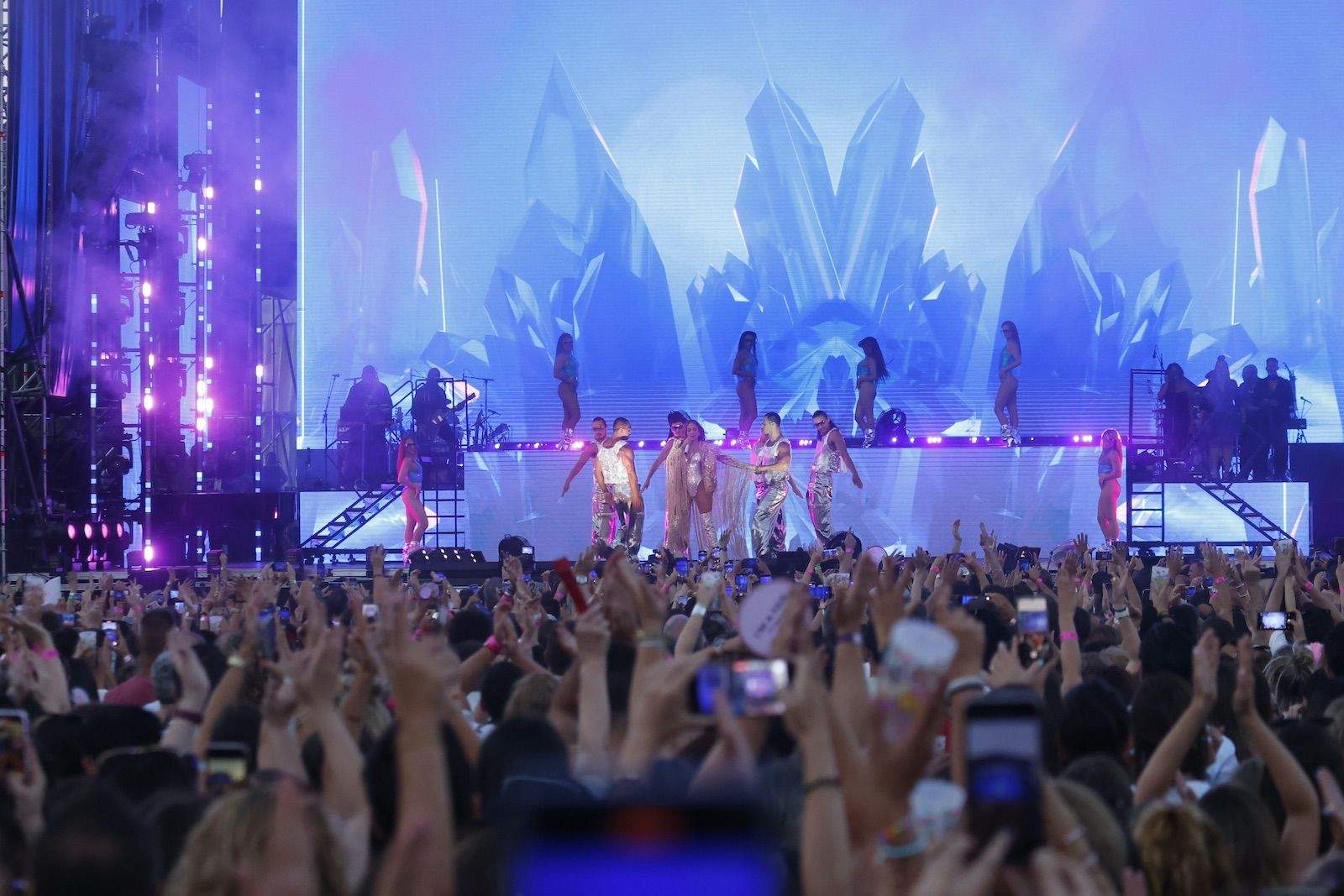 Concierto de Jennifer Lopez en Pontevedra
