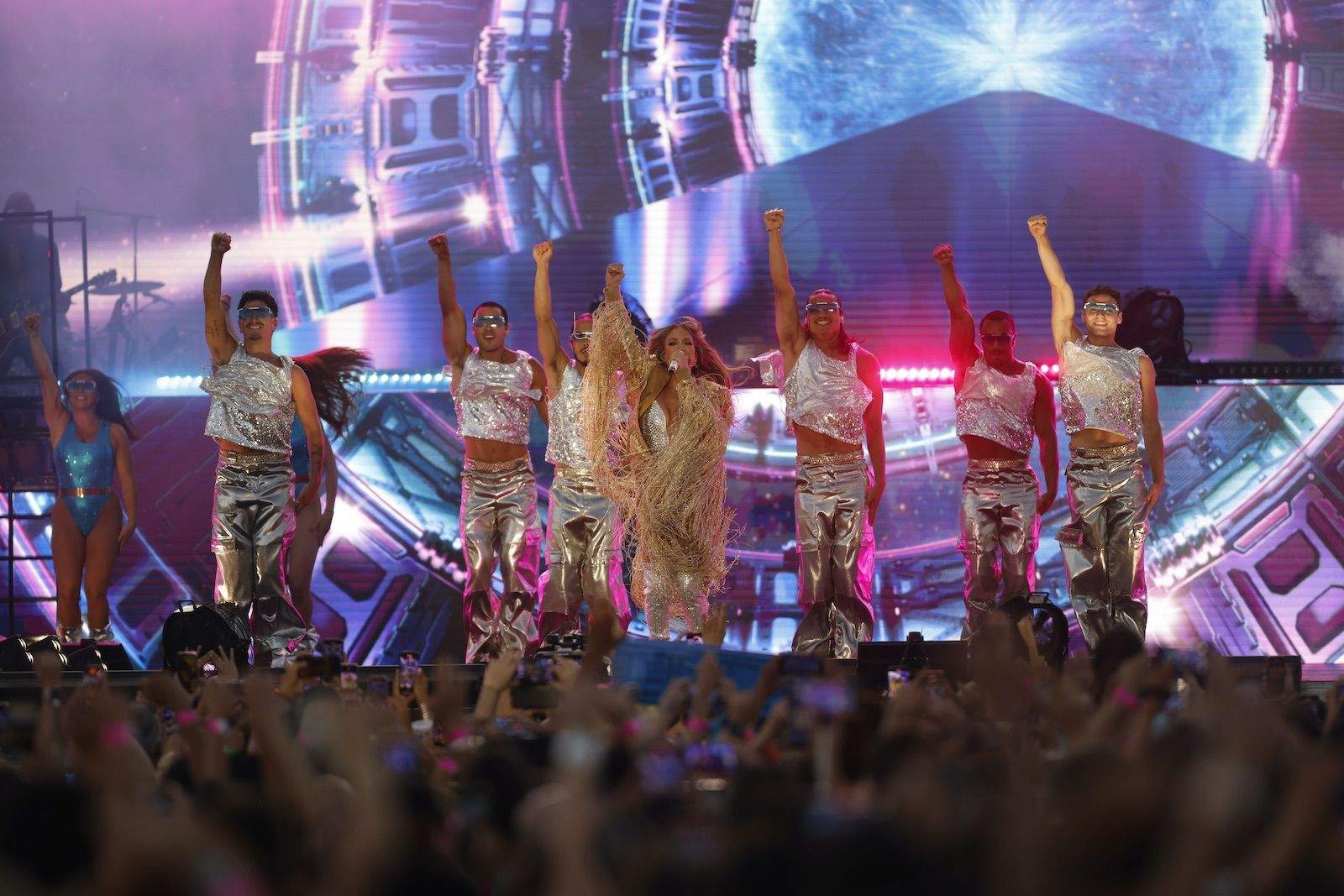Concierto de Jennifer Lopez en Pontevedra