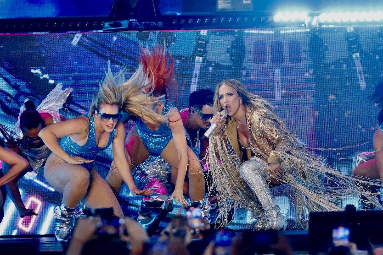 Concierto de Jennifer Lopez en Pontevedra