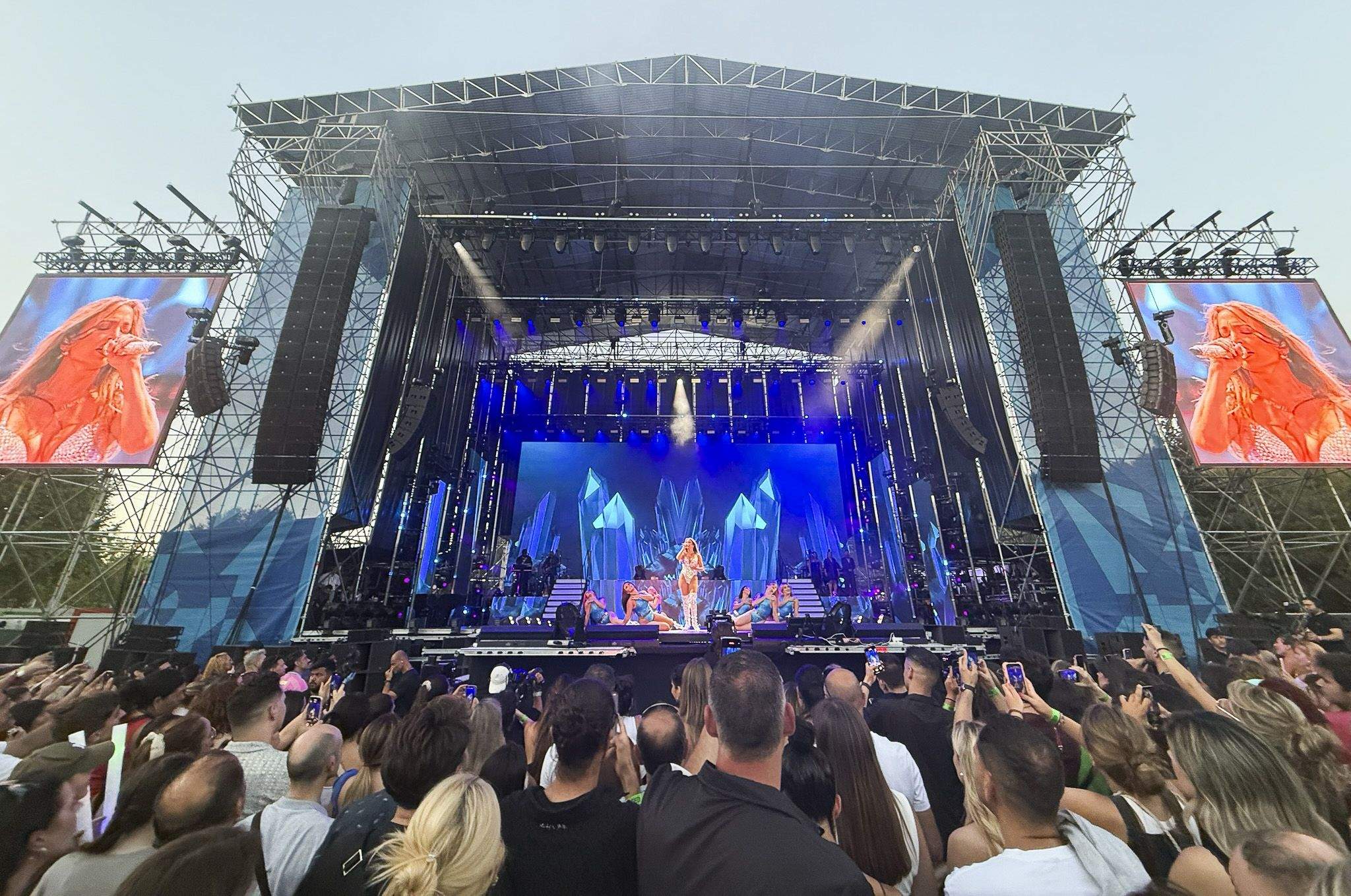 Concerto de Jennifer Lopez en Pontevedra