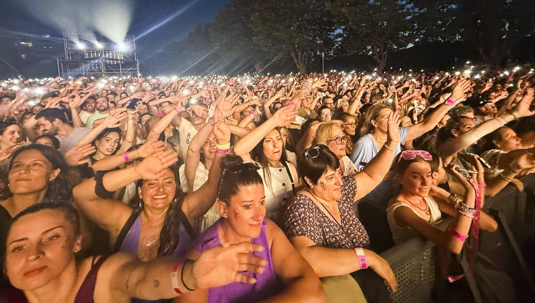 Concerto de Jennifer Lopez en Pontevedra