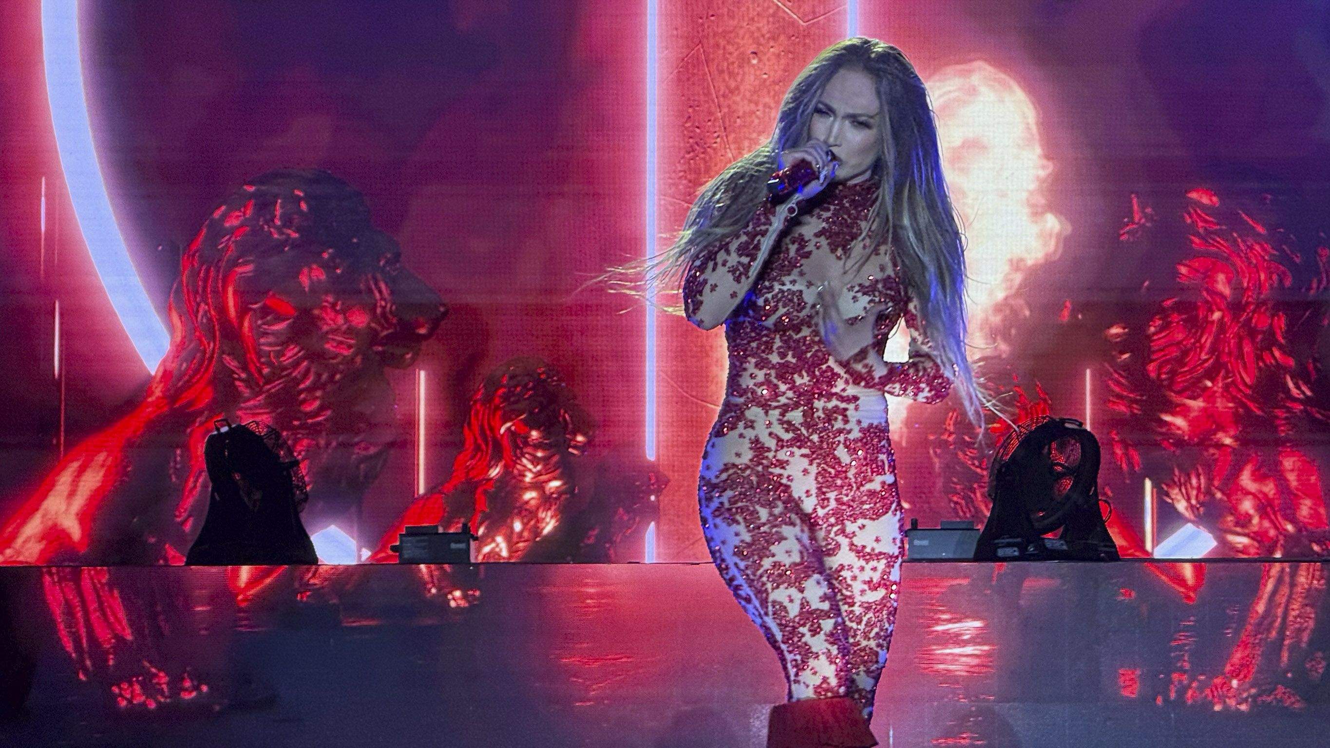 Concerto de Jennifer Lopez en Pontevedra