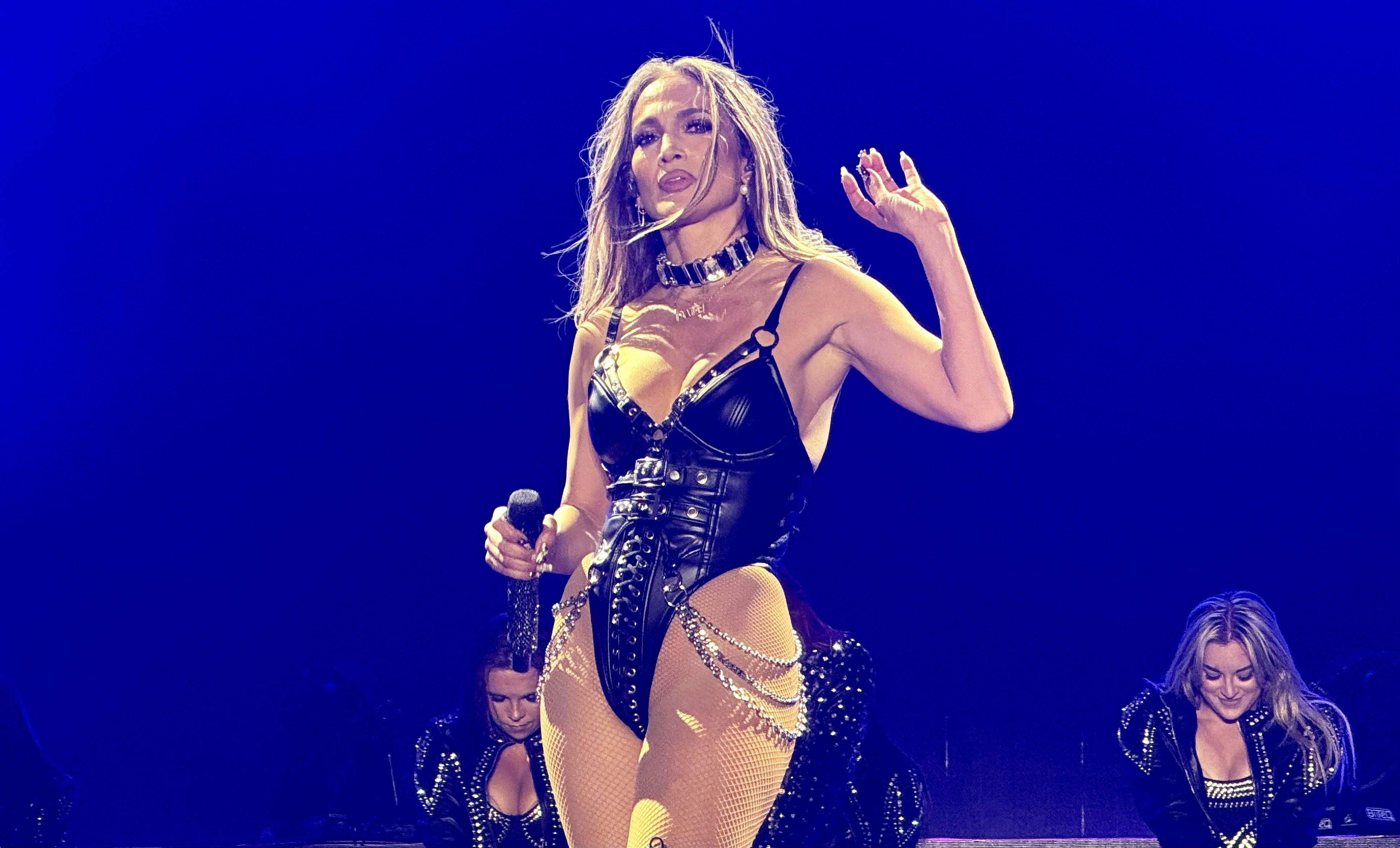Concerto de Jennifer Lopez en Pontevedra