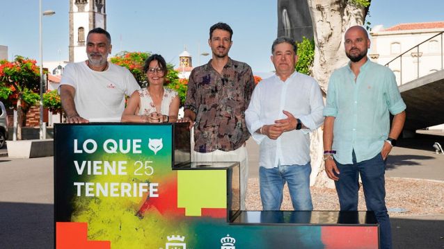 Lois Patiño, coa delegación pontevedresa desprazada a Tenerife