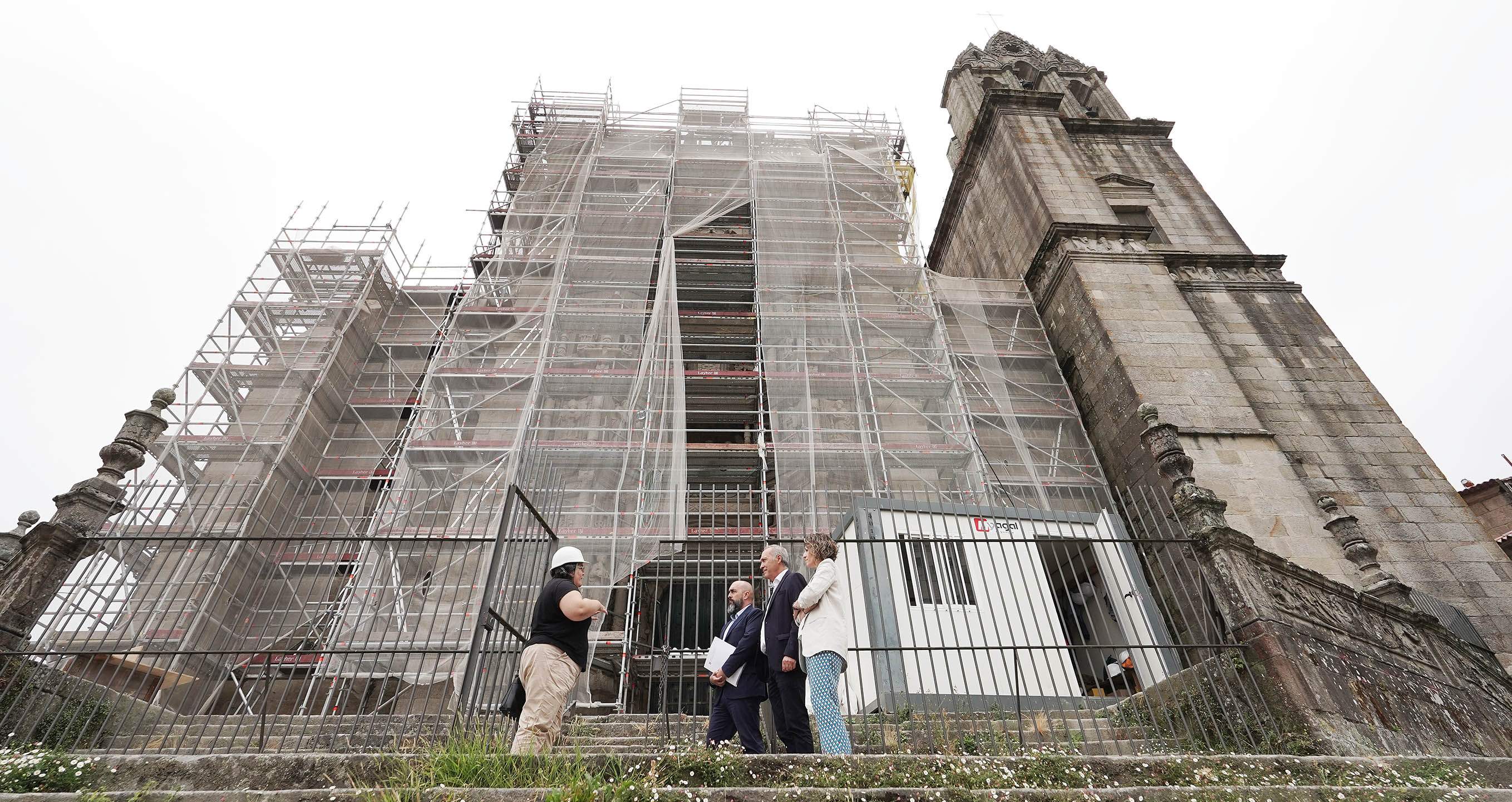 Obras na Real Basílica de Santa María a Maior