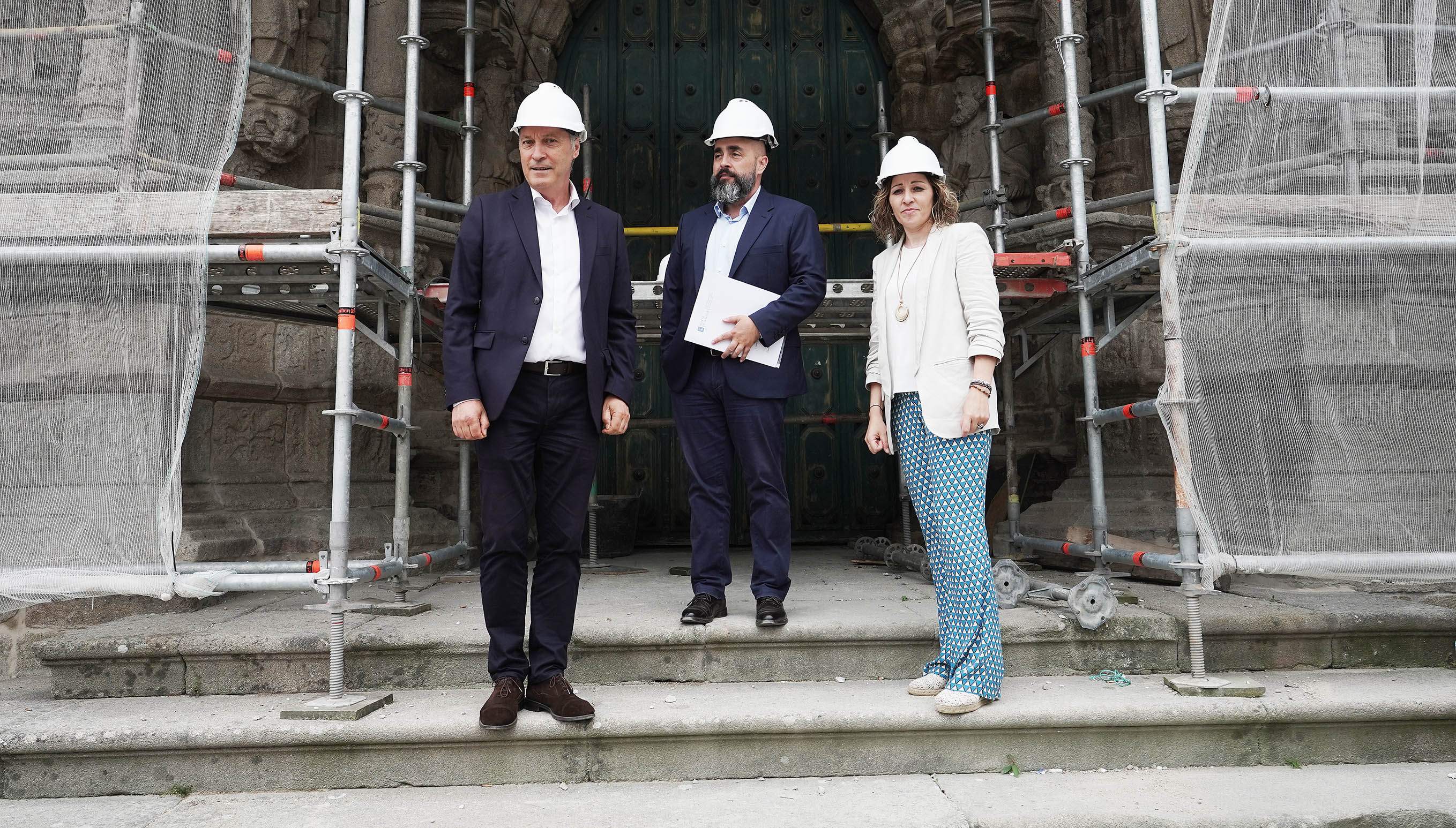 Obras na Real Basílica de Santa María a Maior