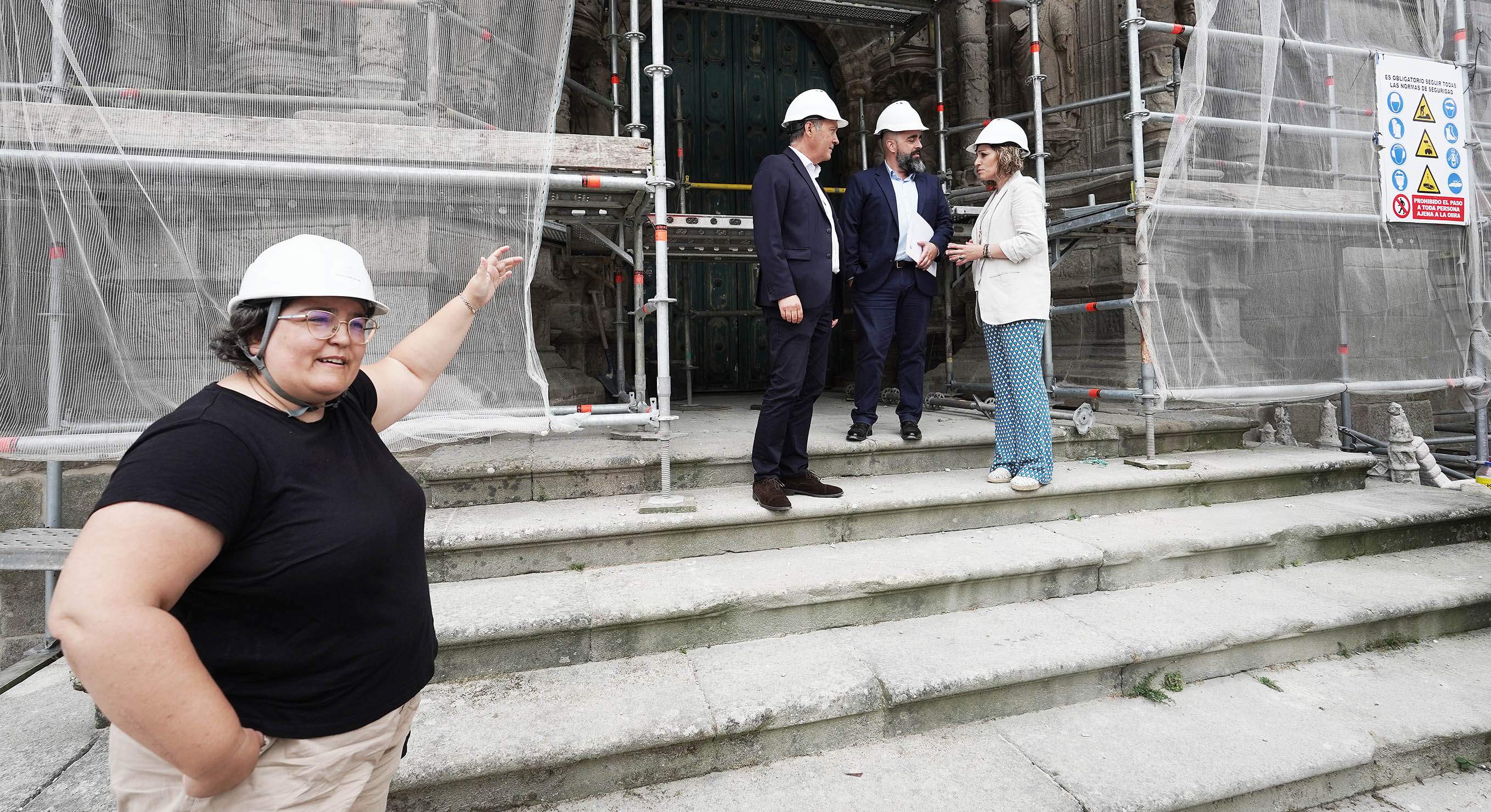 Obras na Real Basílica de Santa María a Maior