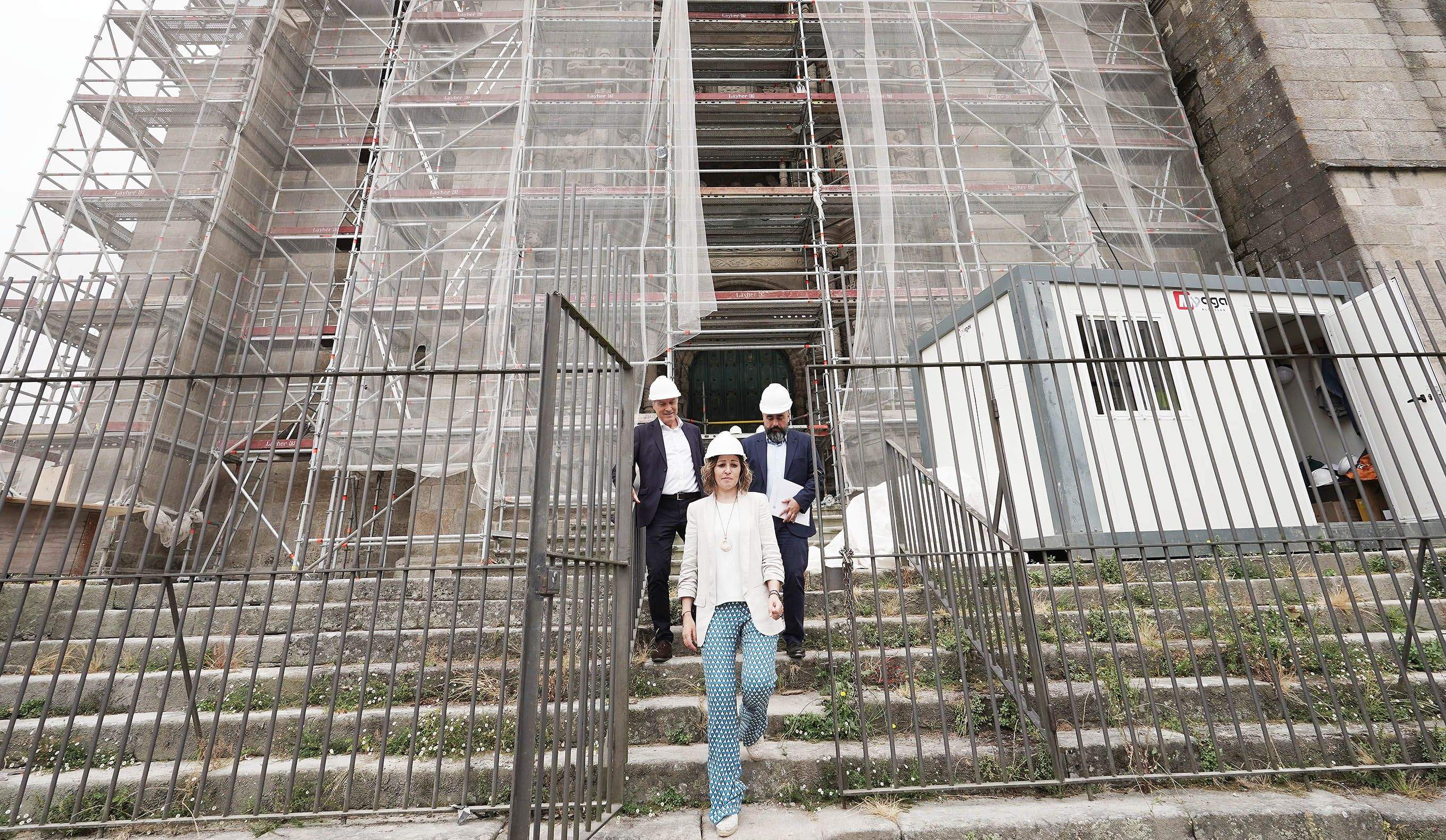 Obras na Real Basílica de Santa María a Maior