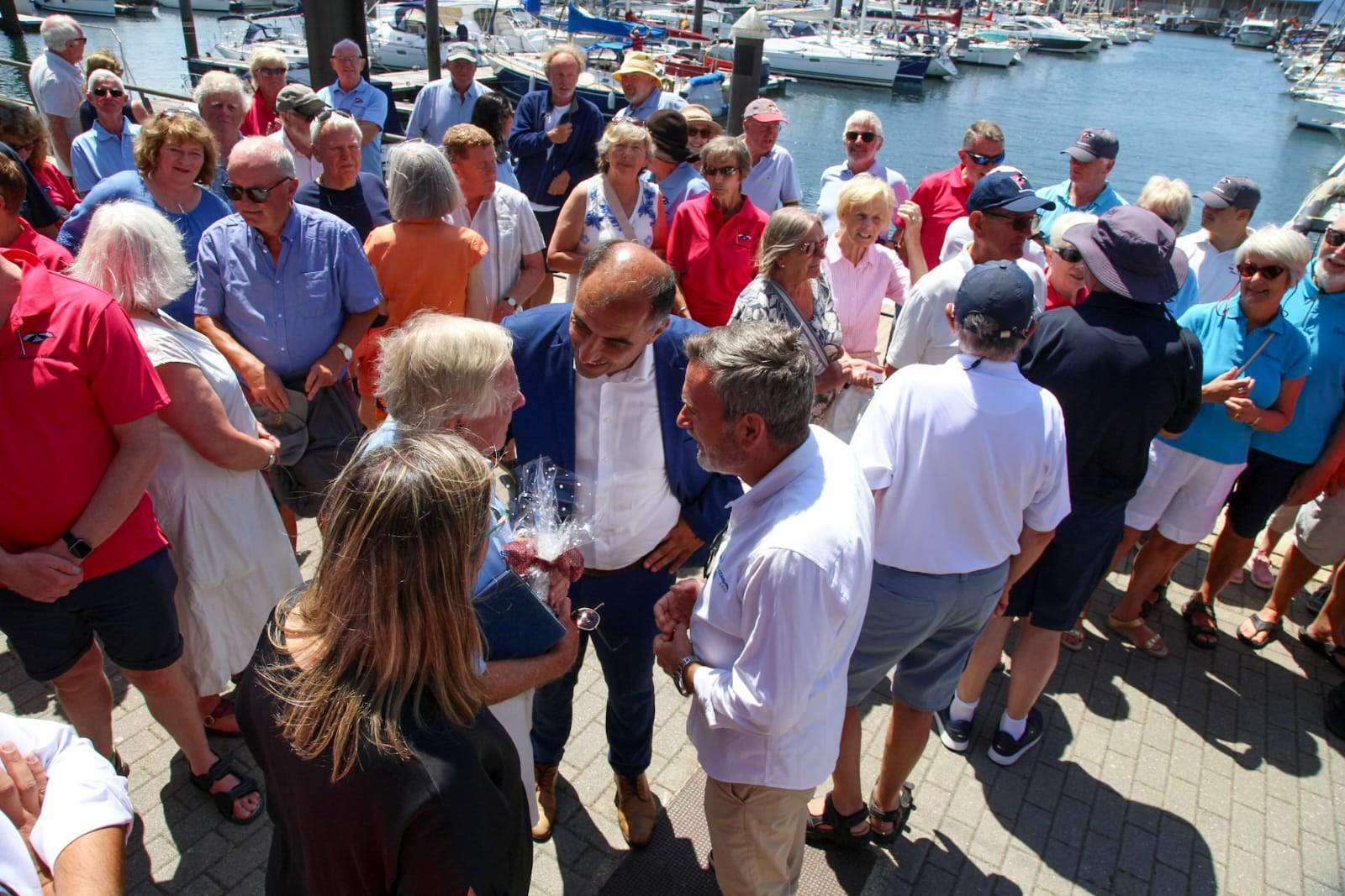 Acto de inauguración del IX Encuentro Náutico anual del Irish Cruising Club