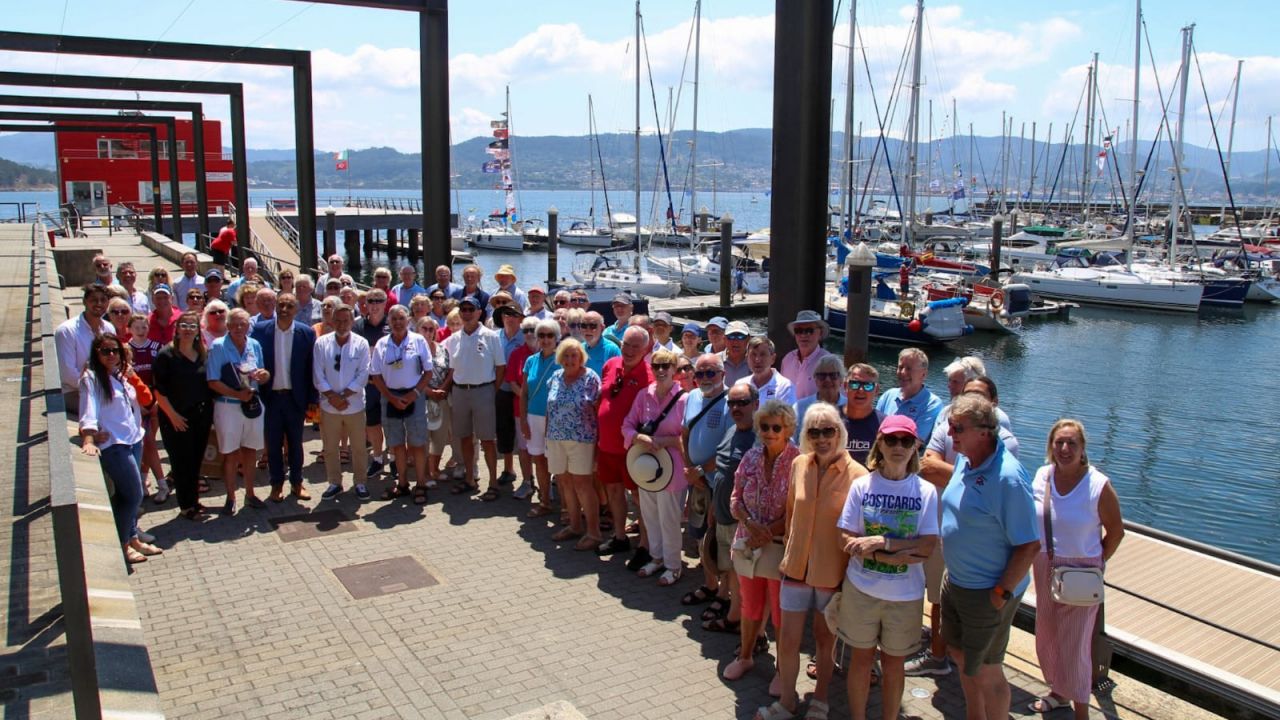 Acto de inauguración do IX Encuentro Náutico anual do Irish Cruising Club