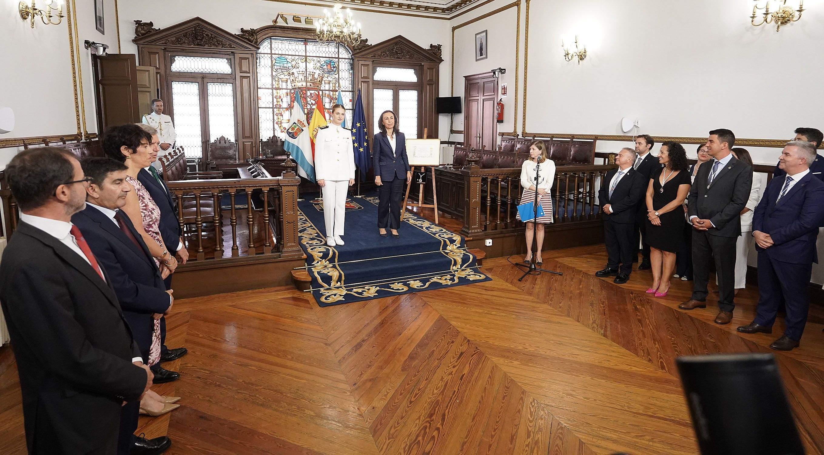 Nombramiento de la Princesa Leonor como hija adoptiva de Marín