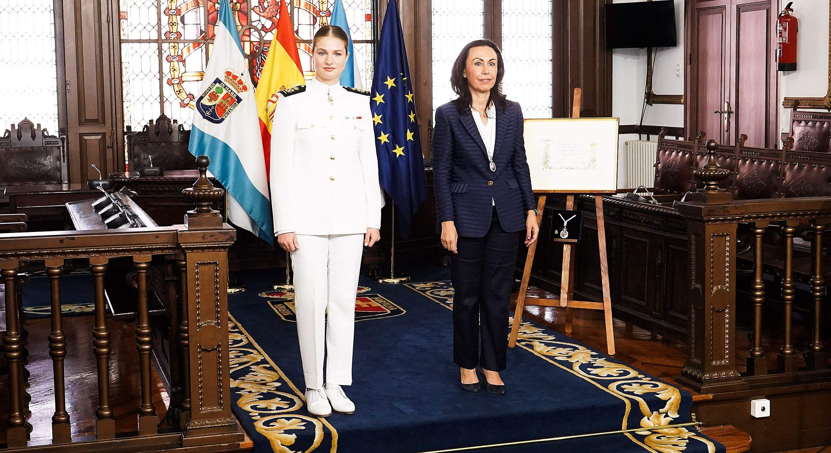 Nombramiento de la Princesa Leonor como hija adoptiva de Marín