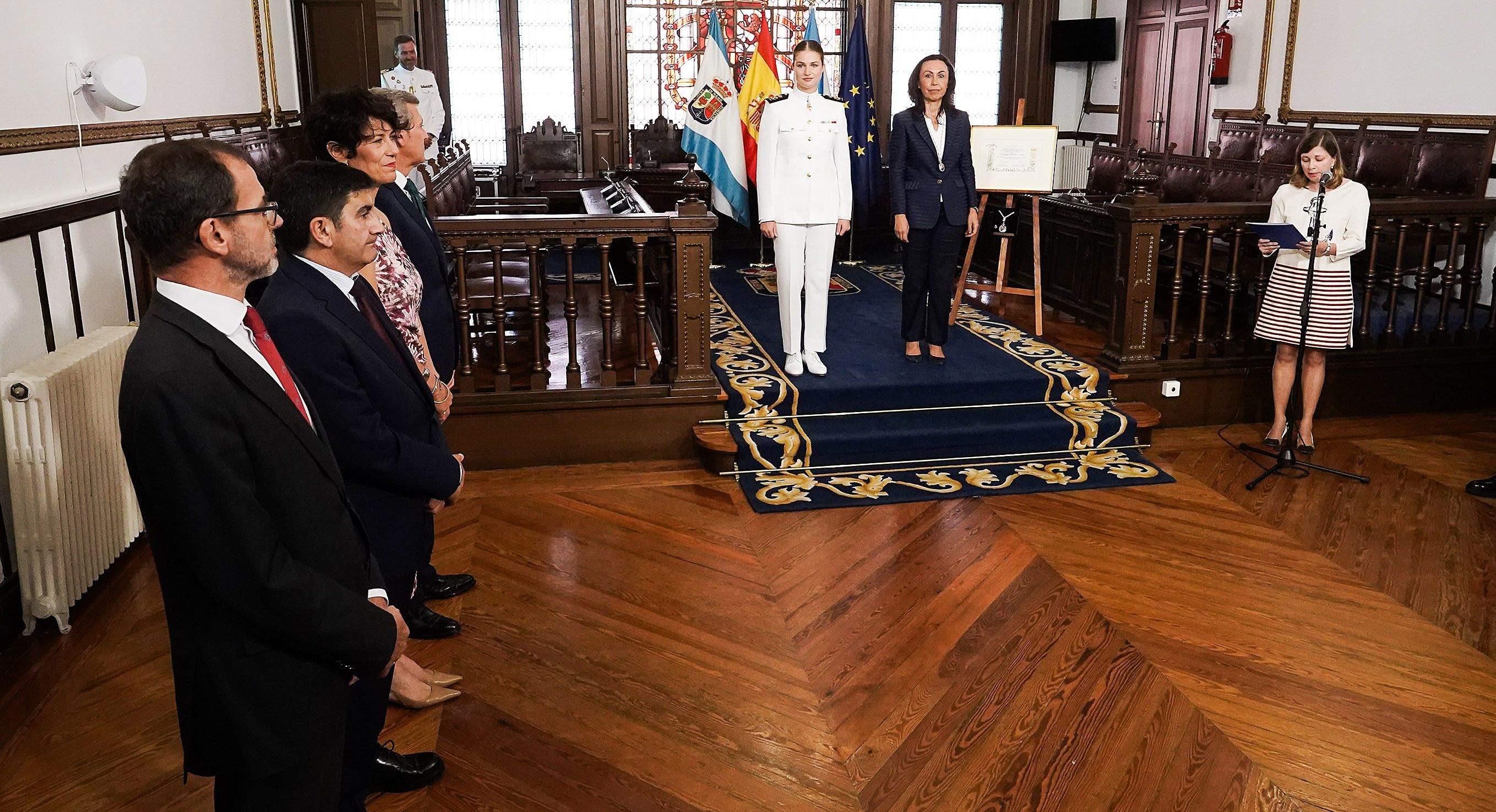 Nombramiento de la Princesa Leonor como hija adoptiva de Marín