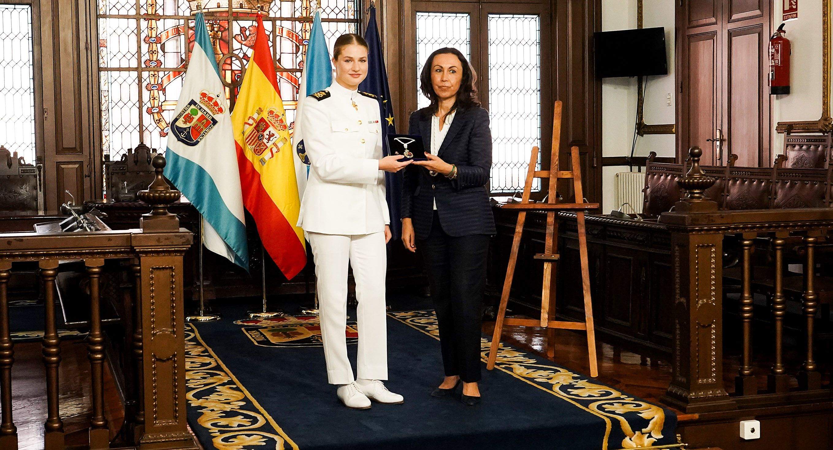 Nombramiento de la Princesa Leonor como hija adoptiva de Marín