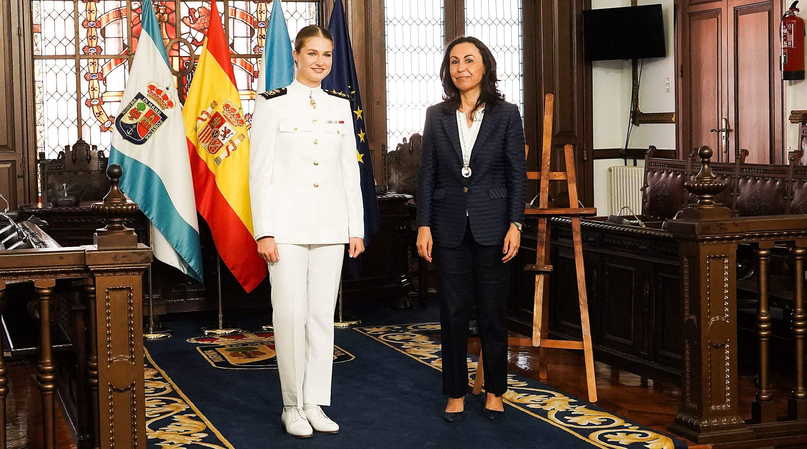 Nombramiento de la Princesa Leonor como hija adoptiva de Marín