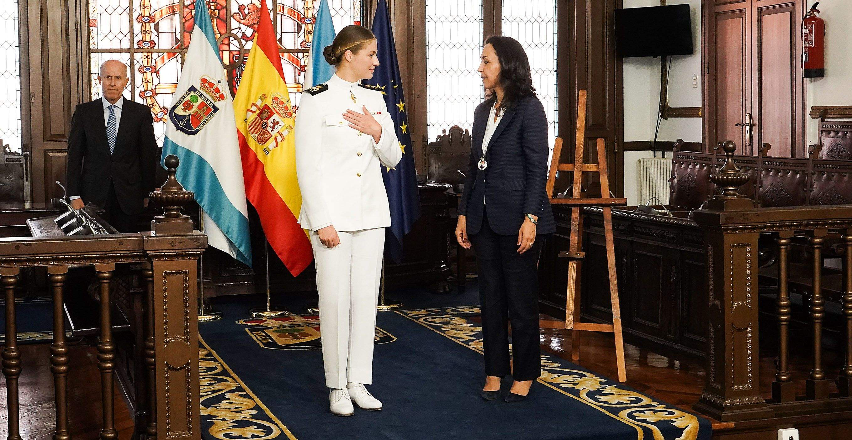 Nombramiento de la Princesa Leonor como hija adoptiva de Marín