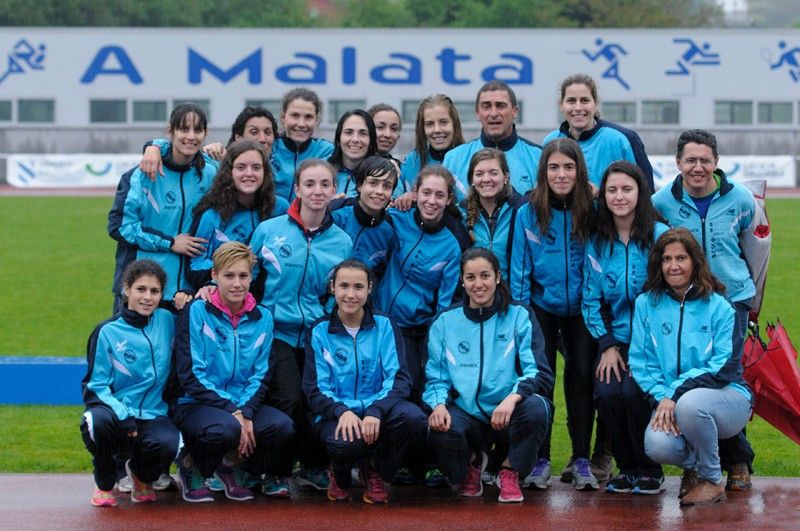 Equipo feminino da Sociedad Gimnástica