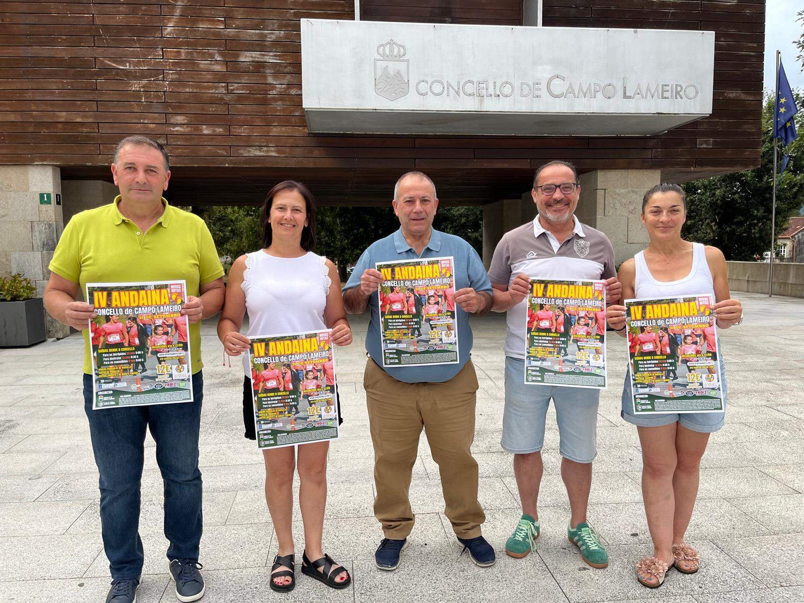 Presentación da cuarta Andaina solidaria Concello de Campo Lameiro