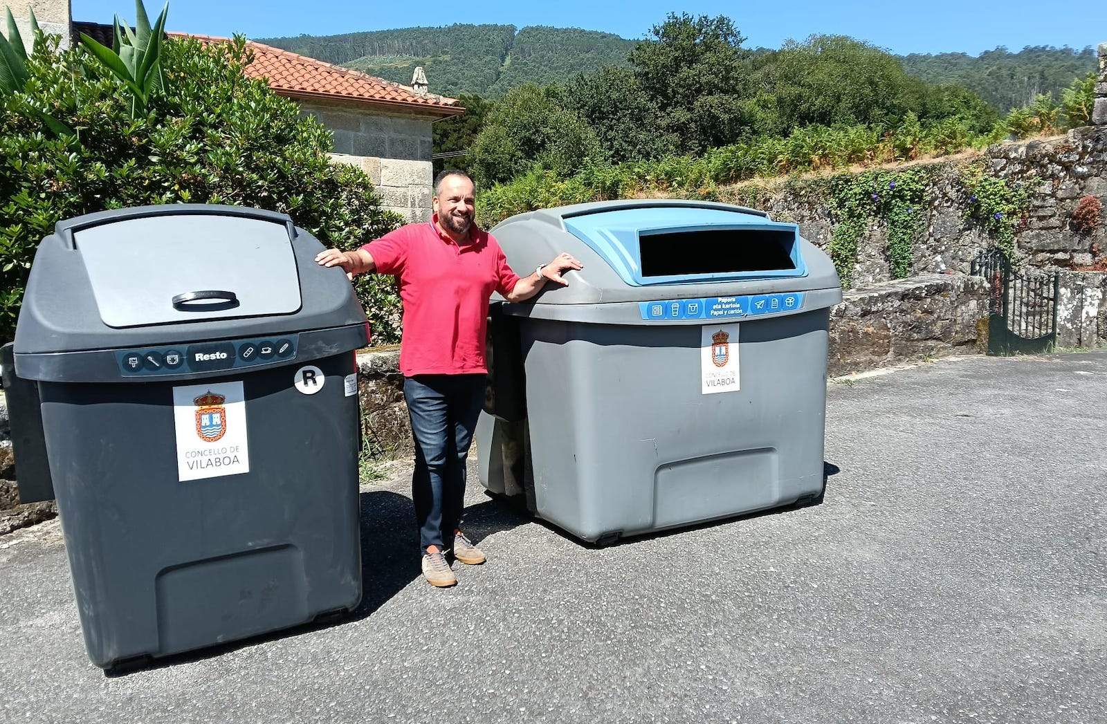 Nuevo modelo de contenedores en Vilaboa