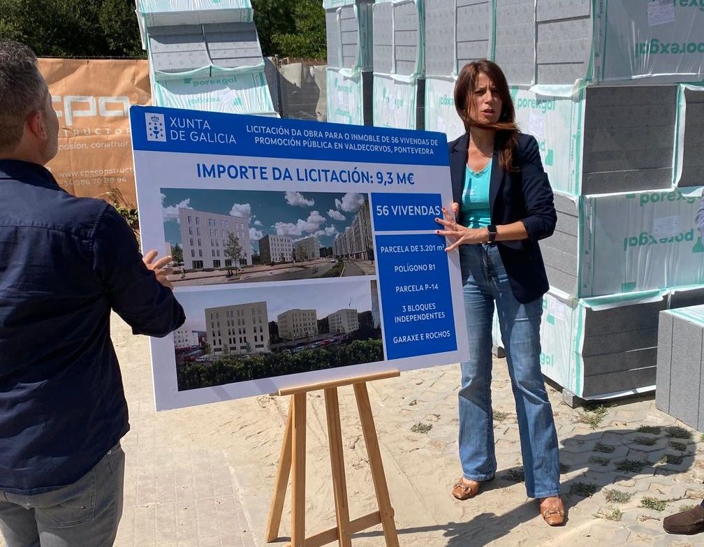 María Martínez Allegue, conselleira de Infraestruturas e Vivenda