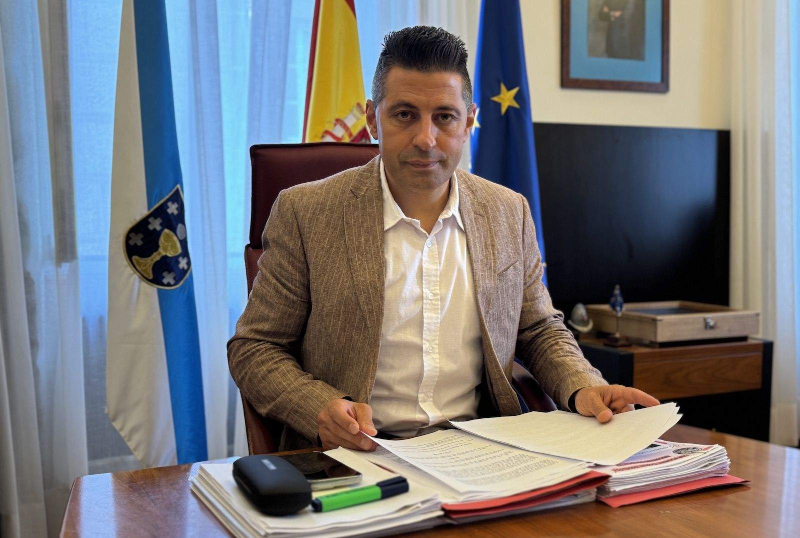 Andrés Díaz, alcalde de Ponte Caldelas