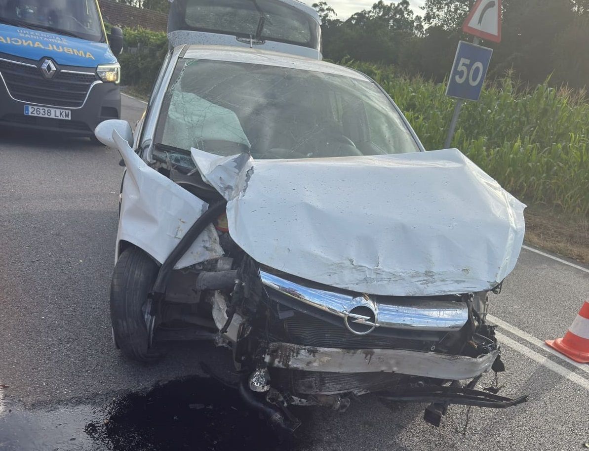 Accidente en Vilariño