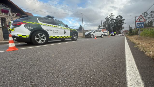Accidente de tráfico en Cambados