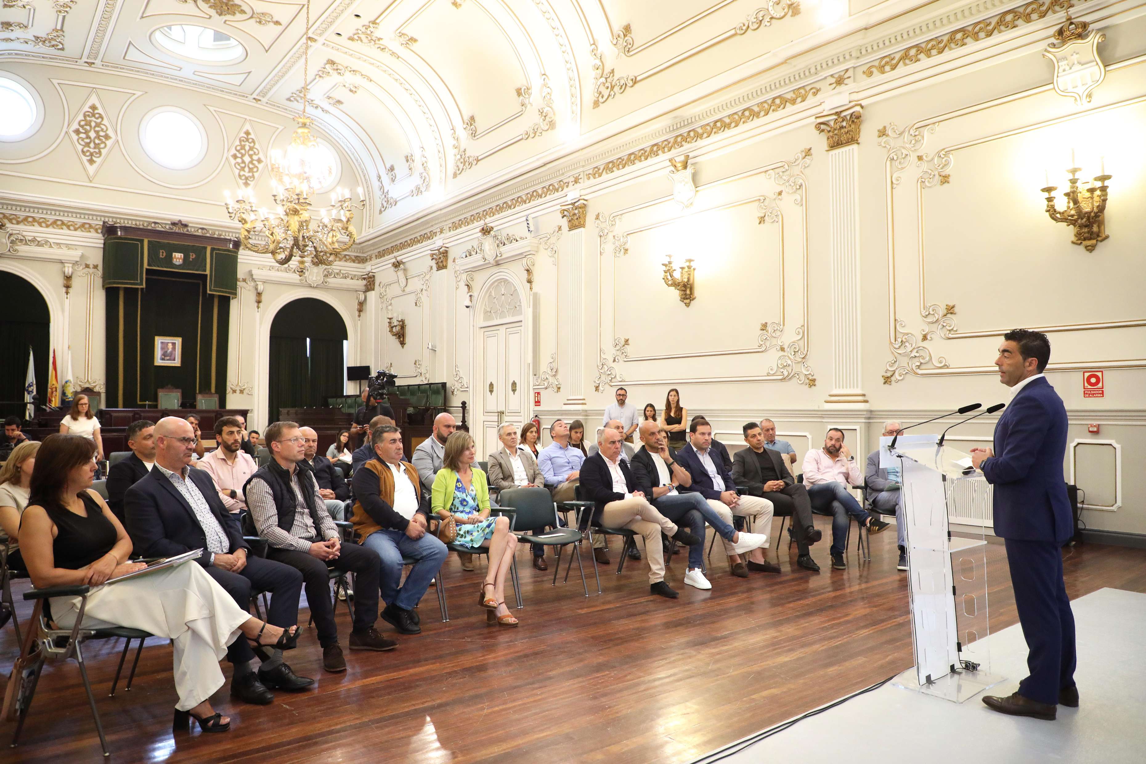 Intervención de Luis López, presidente da Deputación