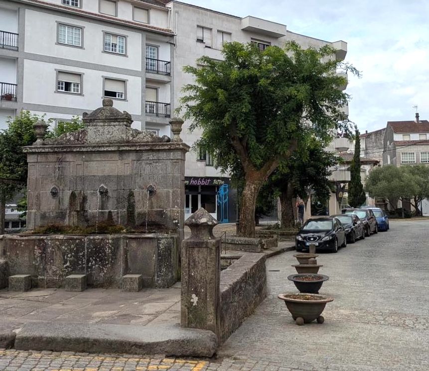 Entorno del Campo da Torre en Caldas de Reis