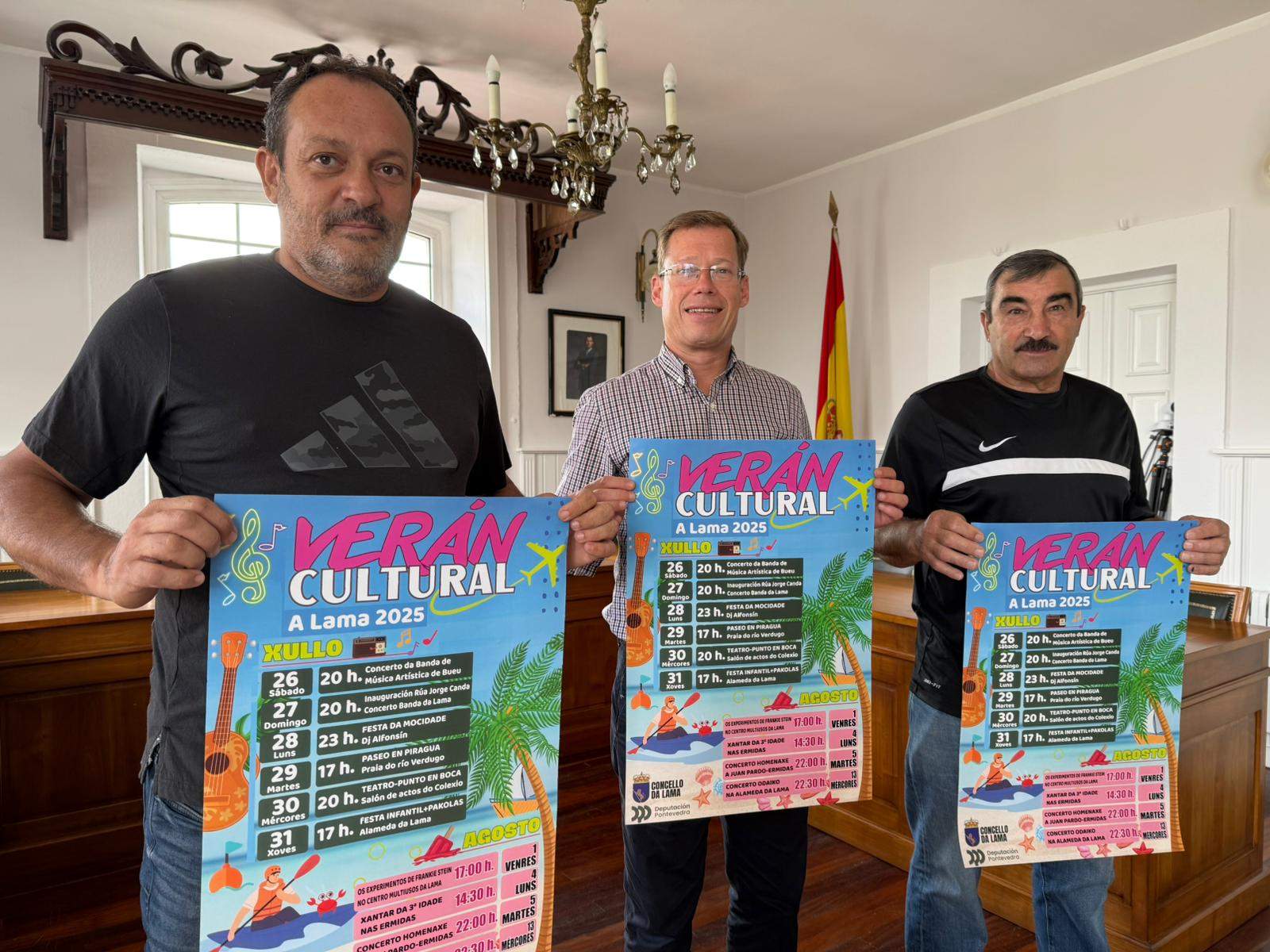Presentación do Verán Cultural 2025 da Lama