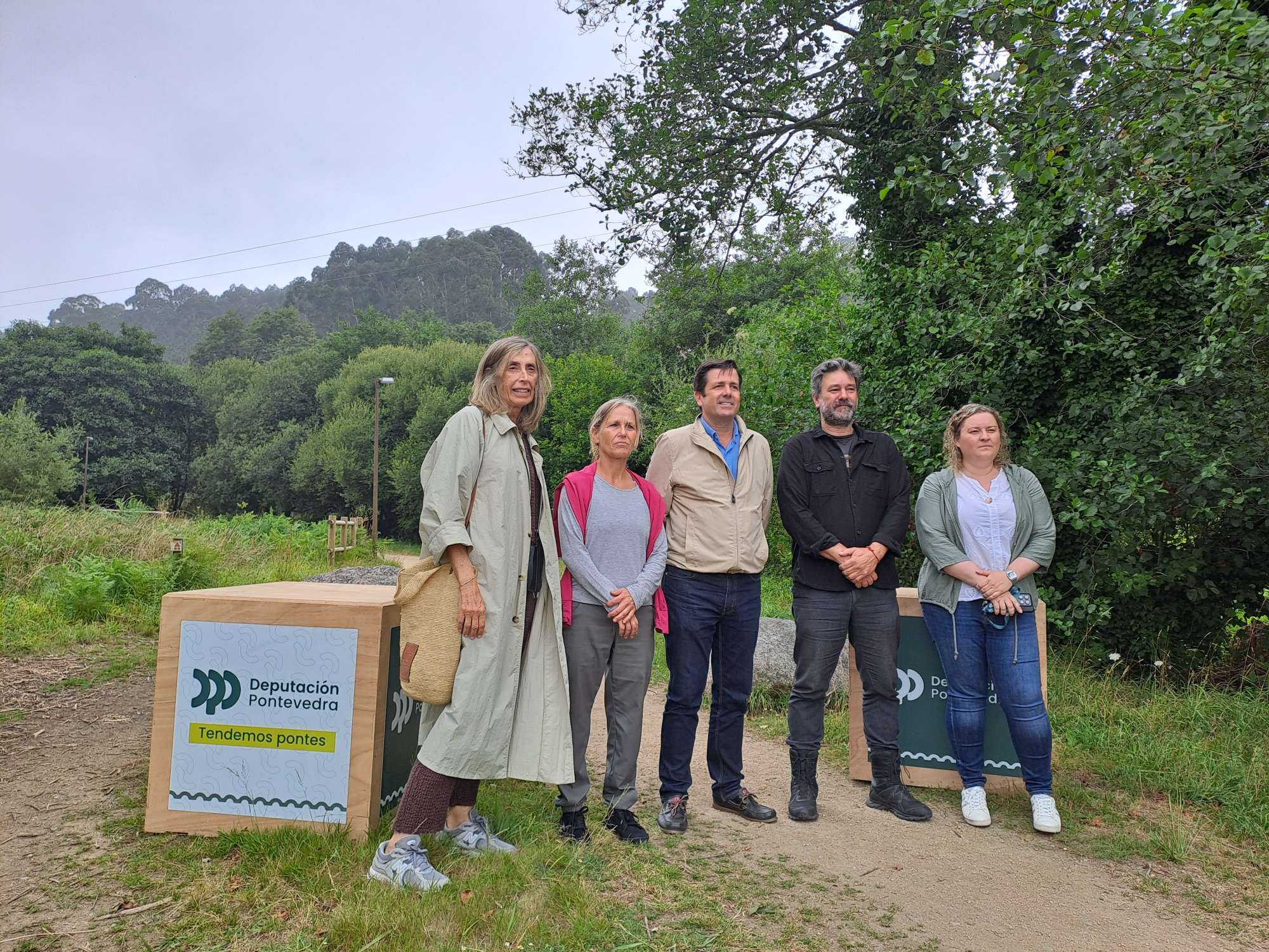    A Deputación continúa esta fin de semana en Barro e en Poio os percorridos do programa provincial +Bosques