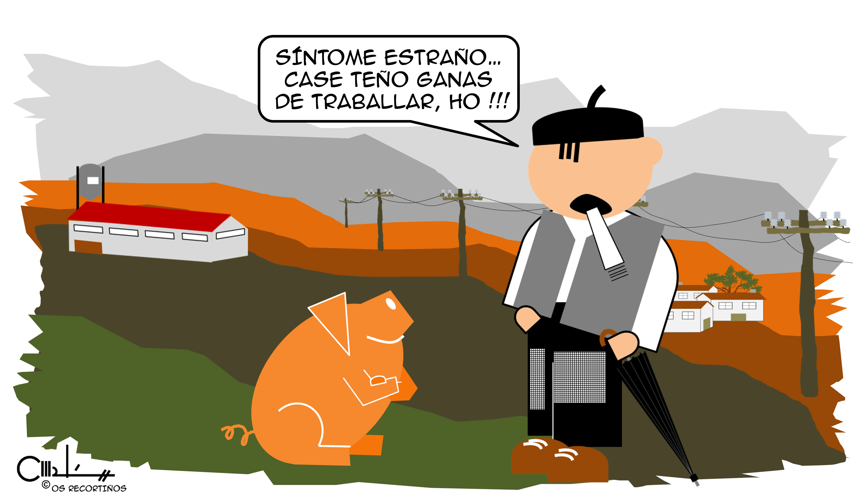 os recortiños ESTRAÑO