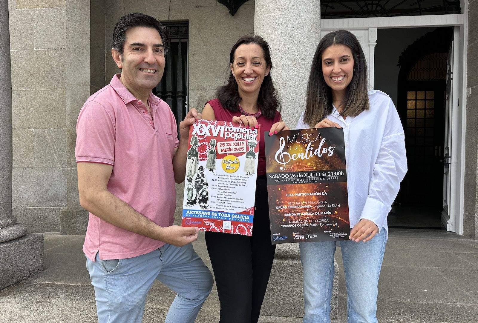 Presentación dos actos polo Día de Galicia en Marín