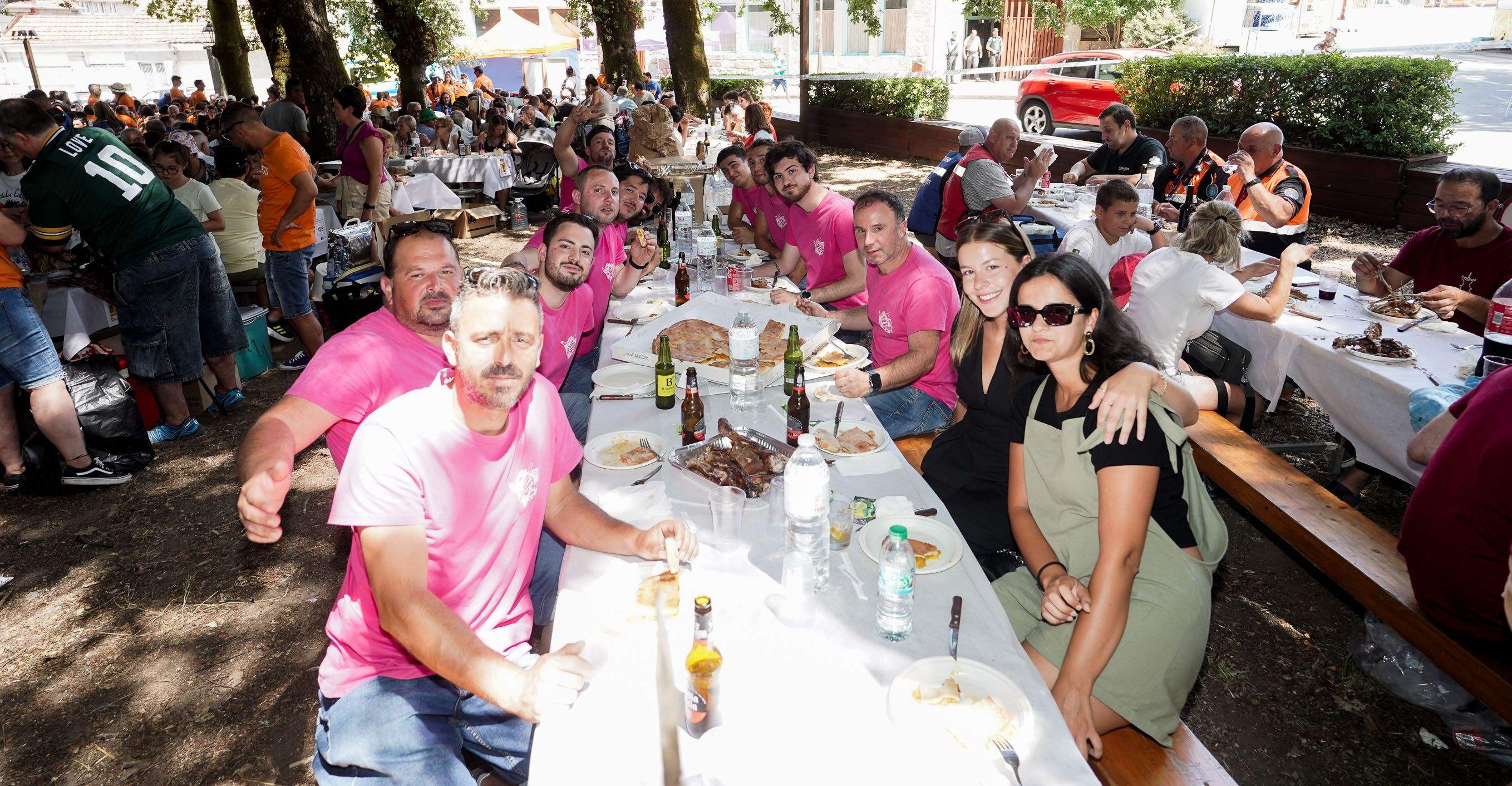 Asistentes a la LVI Festa do Carneiro ao Espeto