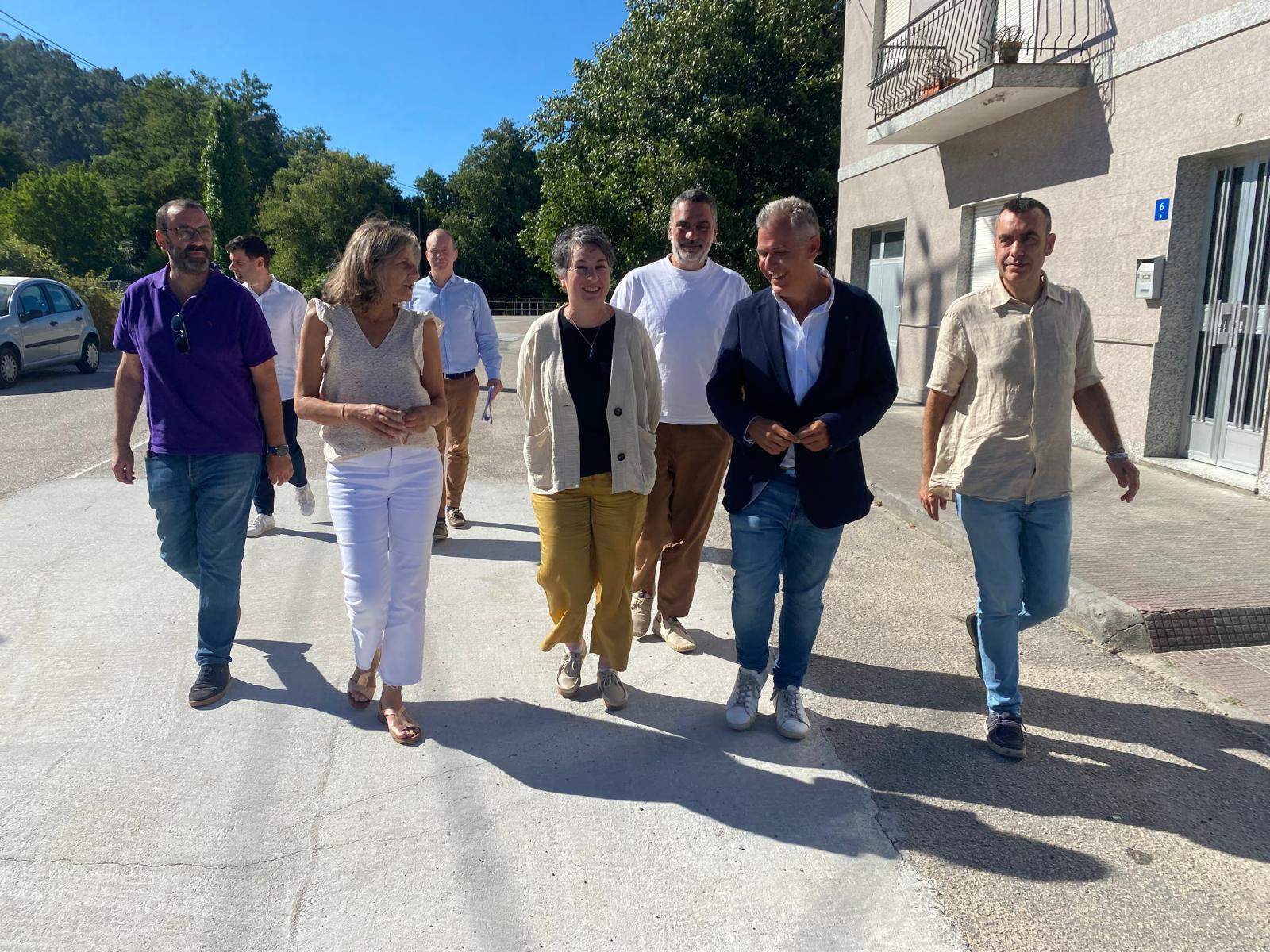 Visita á estrada provincial EP-0002 O Marco-Tomeza-Figueirido