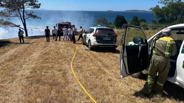 Incendio forestal en Major Incendio forestal en Major