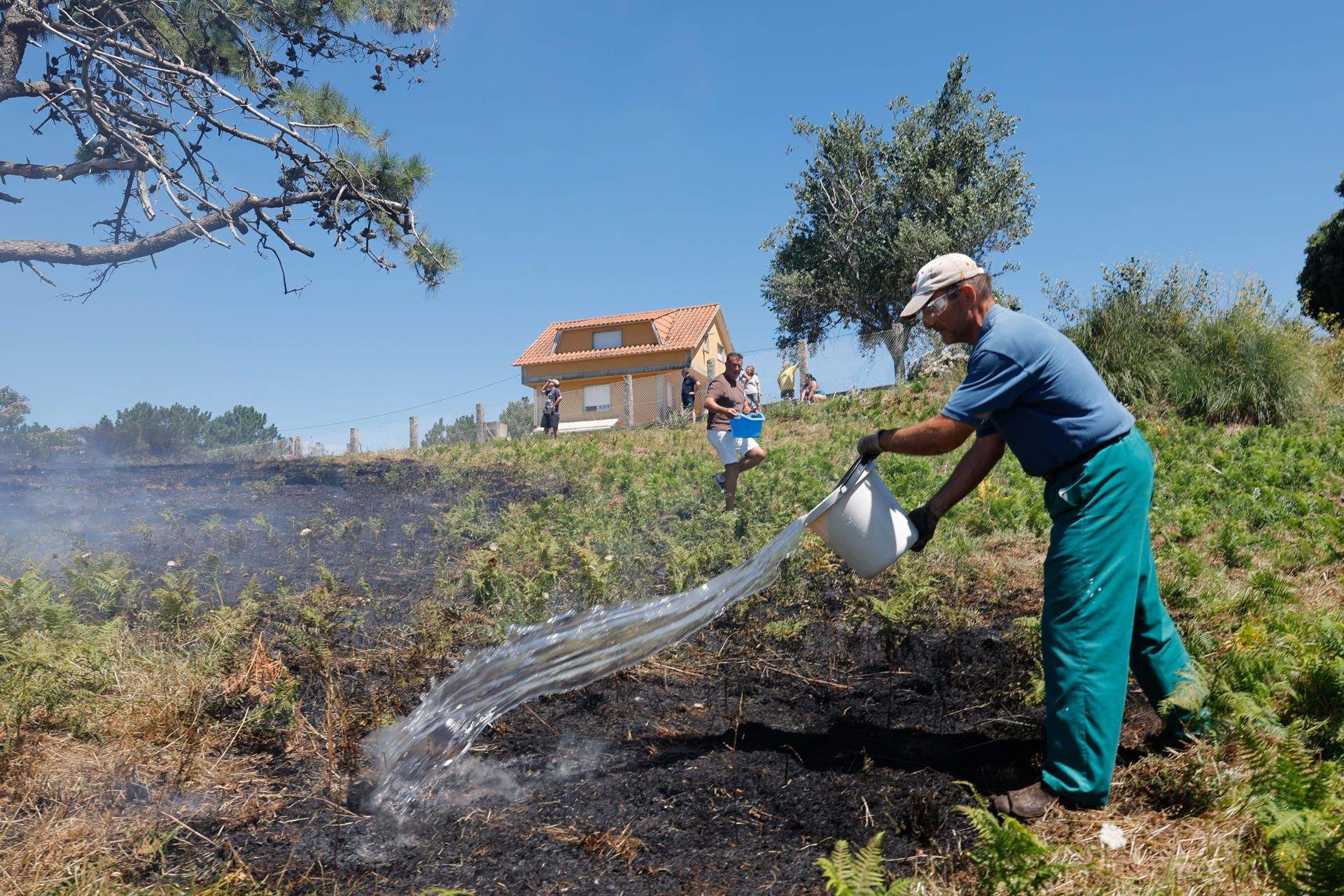 Incendio forestal en Major Incendio forestal en Major