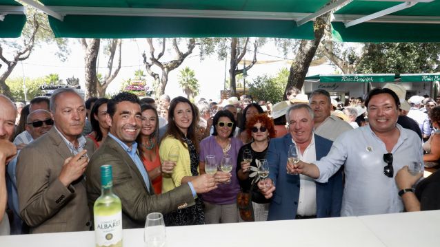 Apertura das casetas na Festa do Albariño
