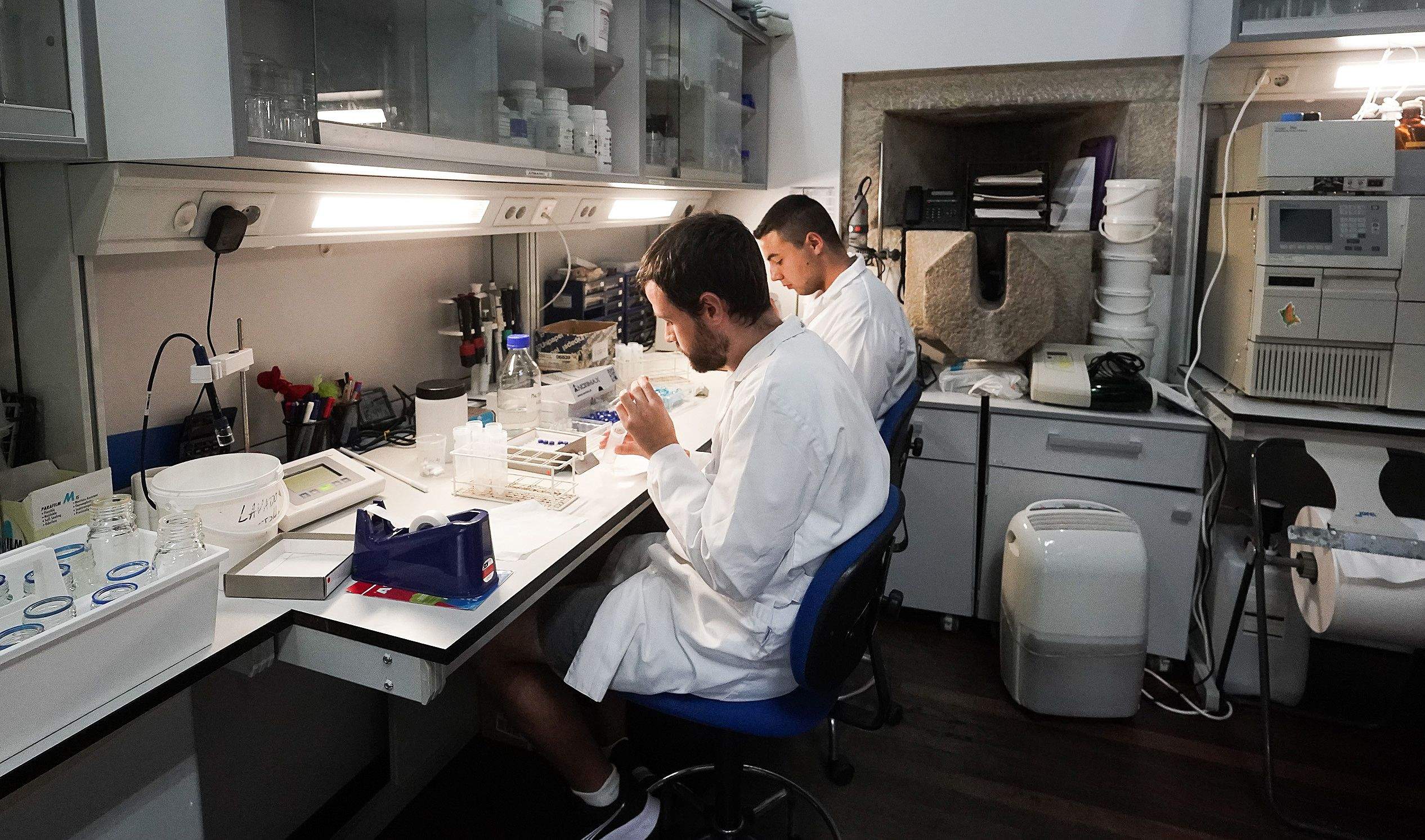 Instalacións da Misión Biolóxica de Galicia en Salcedo
